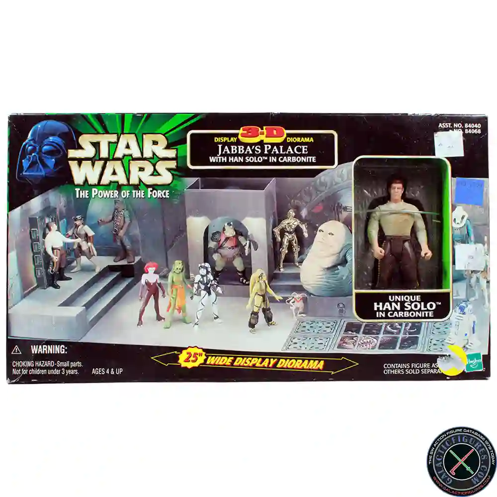 Power Of The Force Jabba The Hutt 3D Display Diorama
