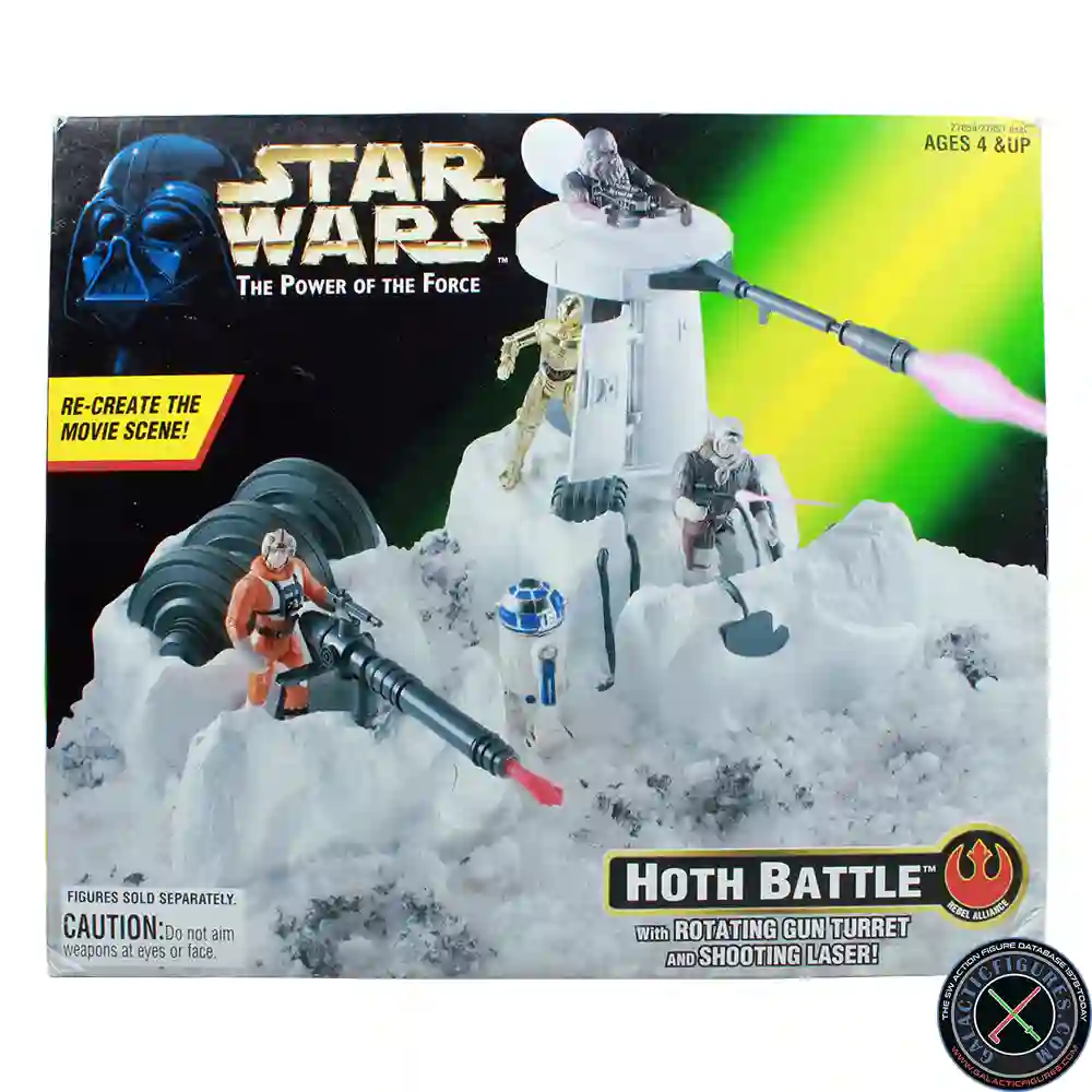The Power Of The Force Hoth Battle Playset