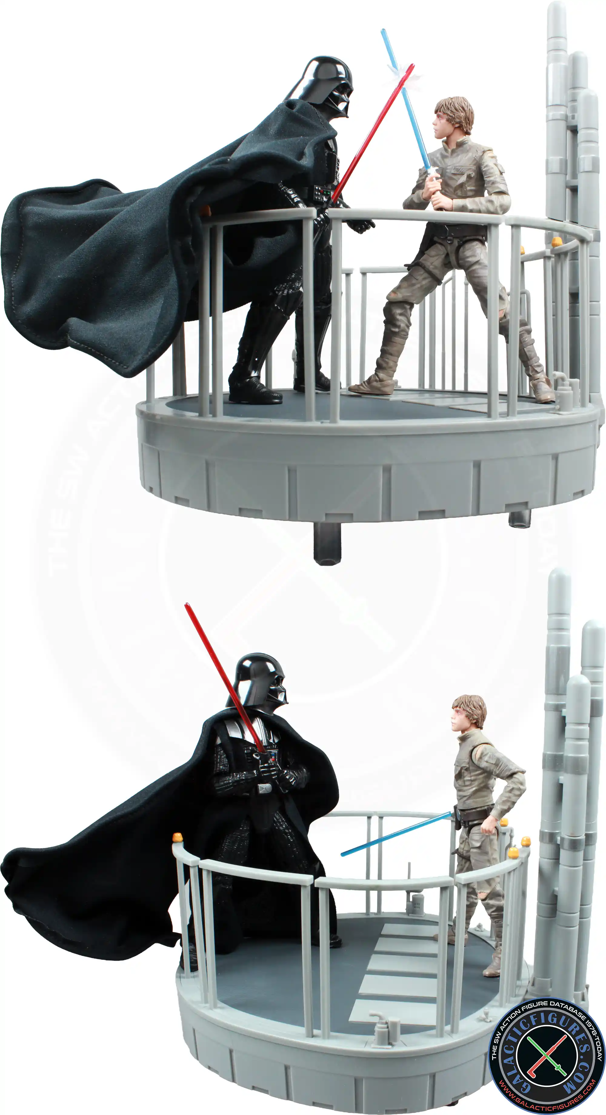 Black Series Darth Vader vs. Luke Skywalker