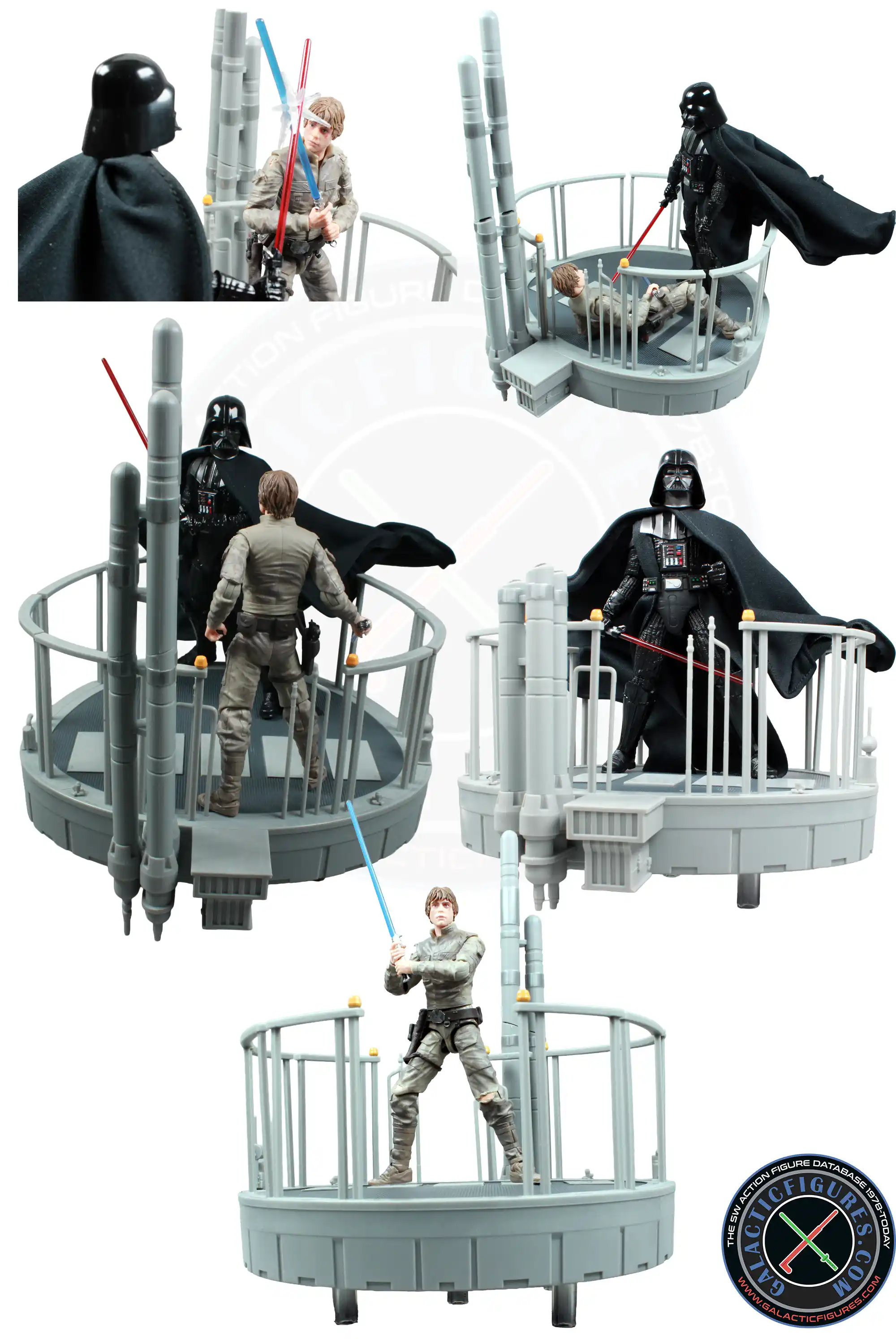 Black Series Darth Vader vs. Luke Skywalker