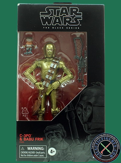 Babu Frik With C-3PO Star Wars The Black Series