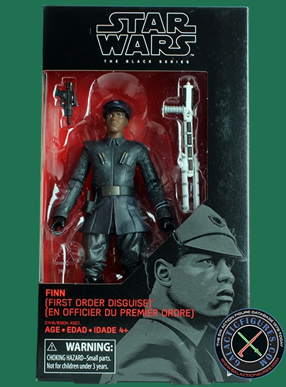 Finn First Order Disguise Star Wars The Black Series