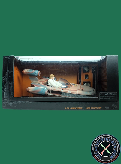 Luke Skywalker With X-34 Landspeeder Star Wars The Black Series