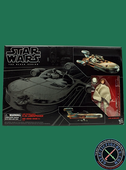 Luke Skywalker With X-34 Landspeeder Star Wars The Black Series