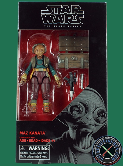 Maz Kanata With Chest Box Star Wars The Black Series