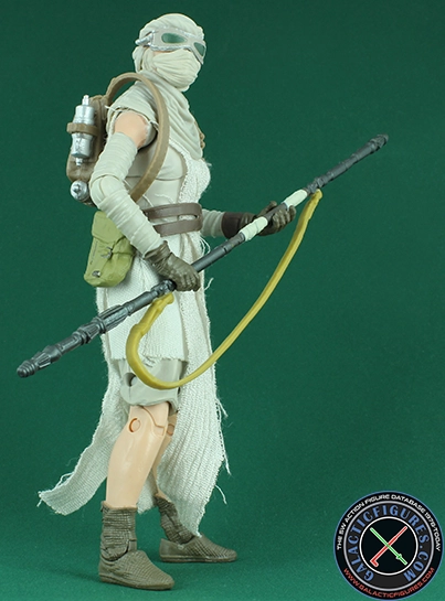 Rey With Rey's Speeder (Jakku) Star Wars The Black Series