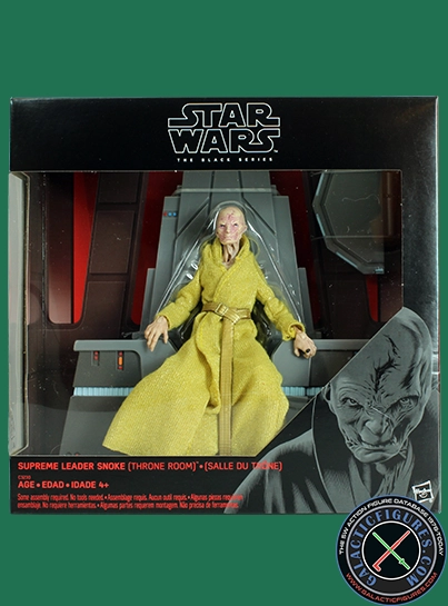 Supreme Leader Snoke Throne Room Star Wars The Black Series