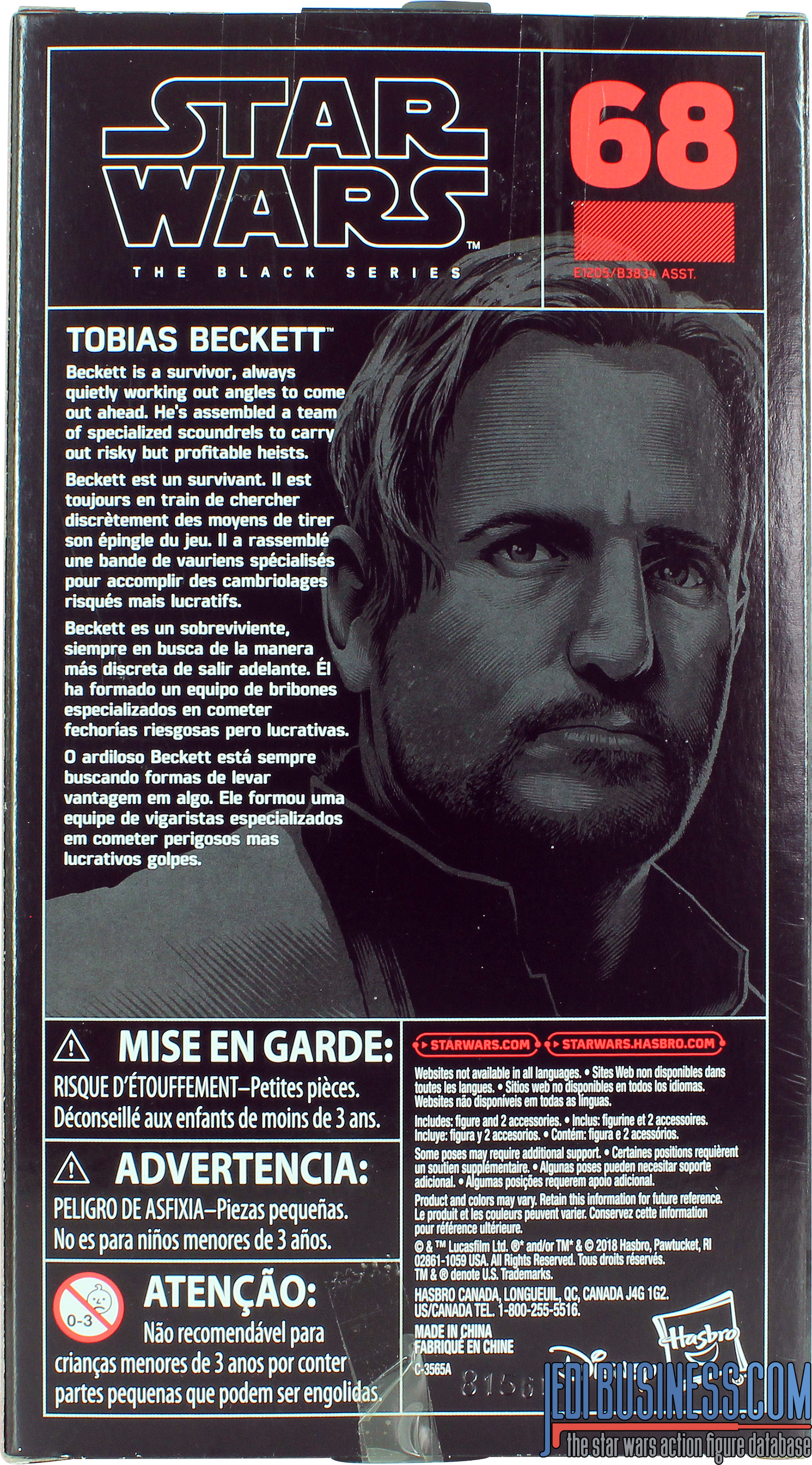 Tobias Beckett Solo: A Star Wars Story