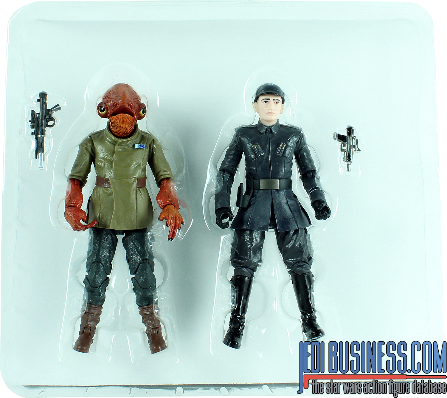 Admiral Ackbar With First Order Officer