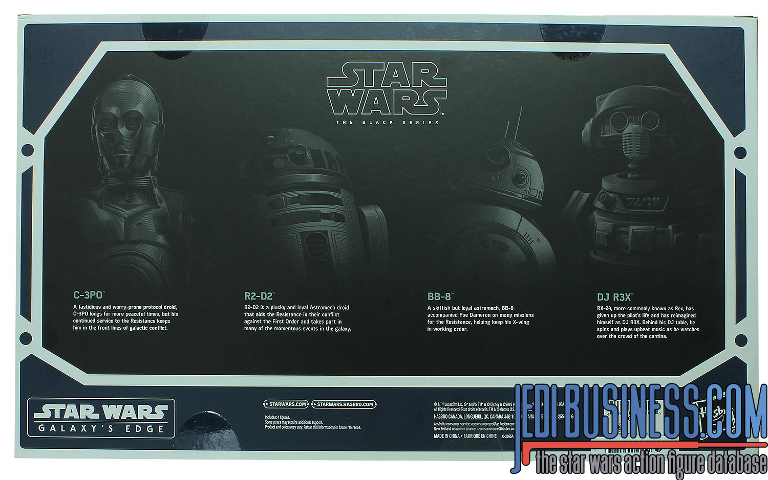 DJ R3X Droid Depot 4-Pack