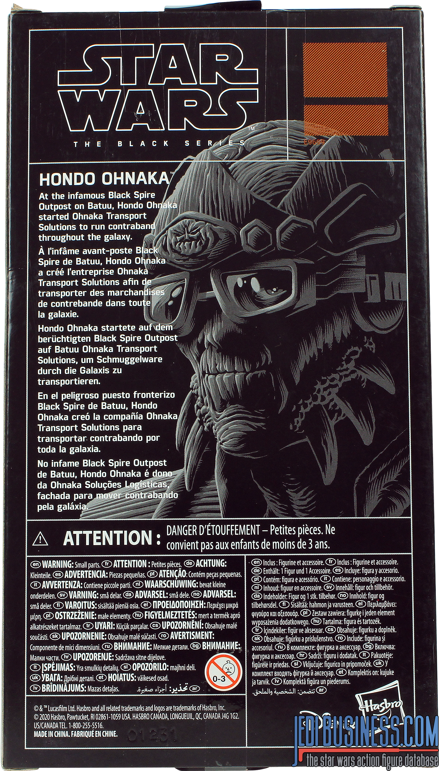 Hondo Ohnaka Star Wars Galaxy's Edge
