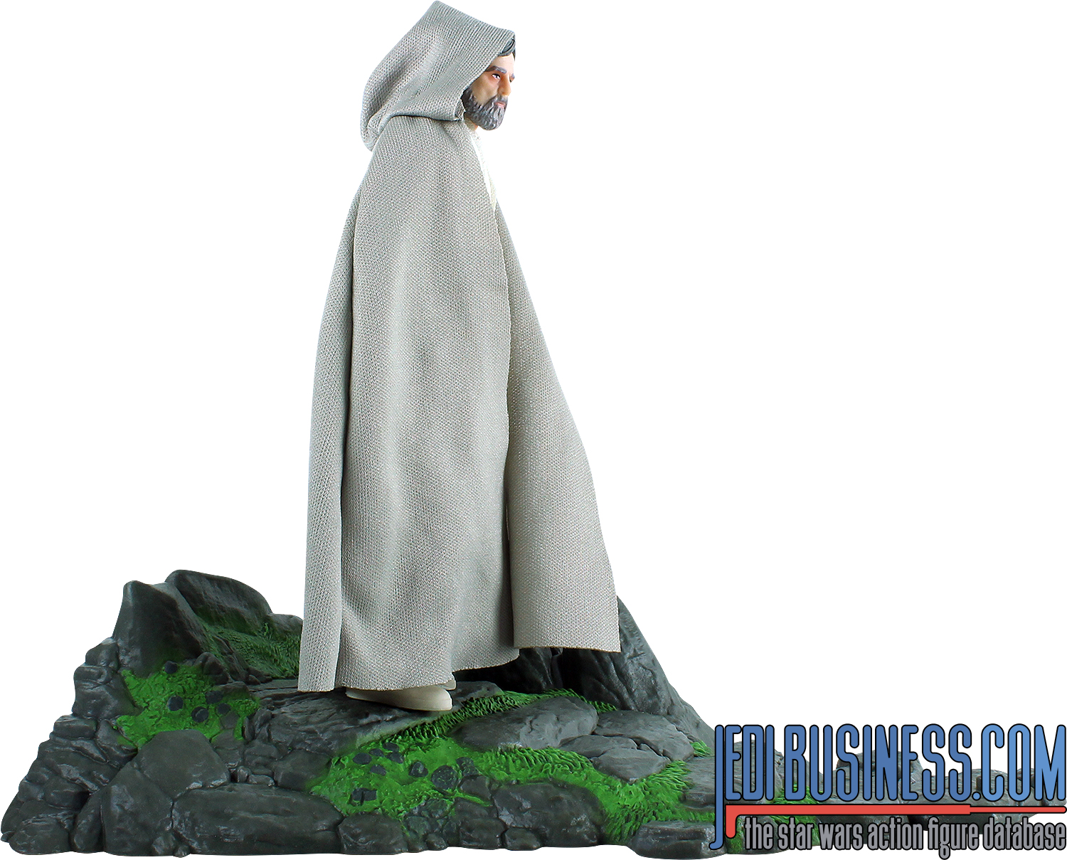 Luke Skywalker With Ahch-To Island Base