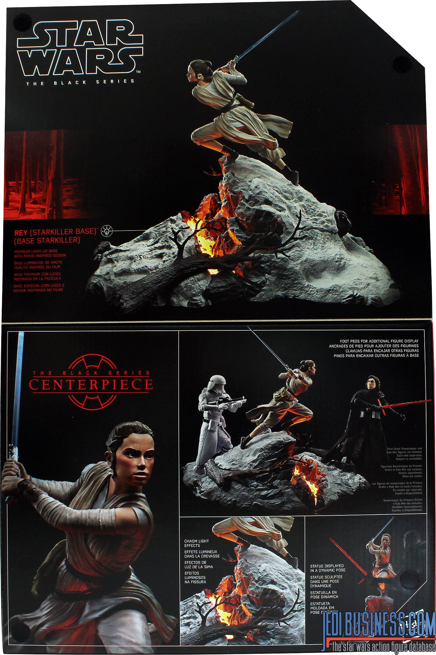 Rey Starkiller Base Centerpiece
