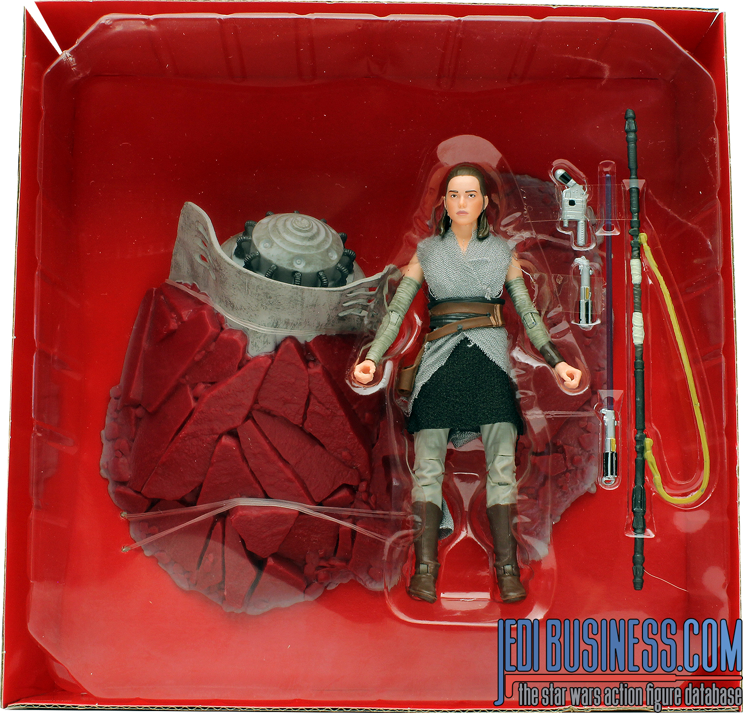 Rey With Crait Base