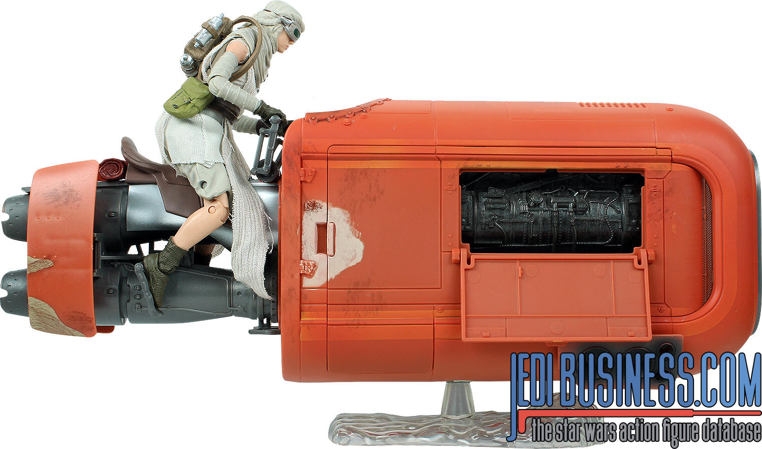 Rey With Rey's Speeder (Jakku)
