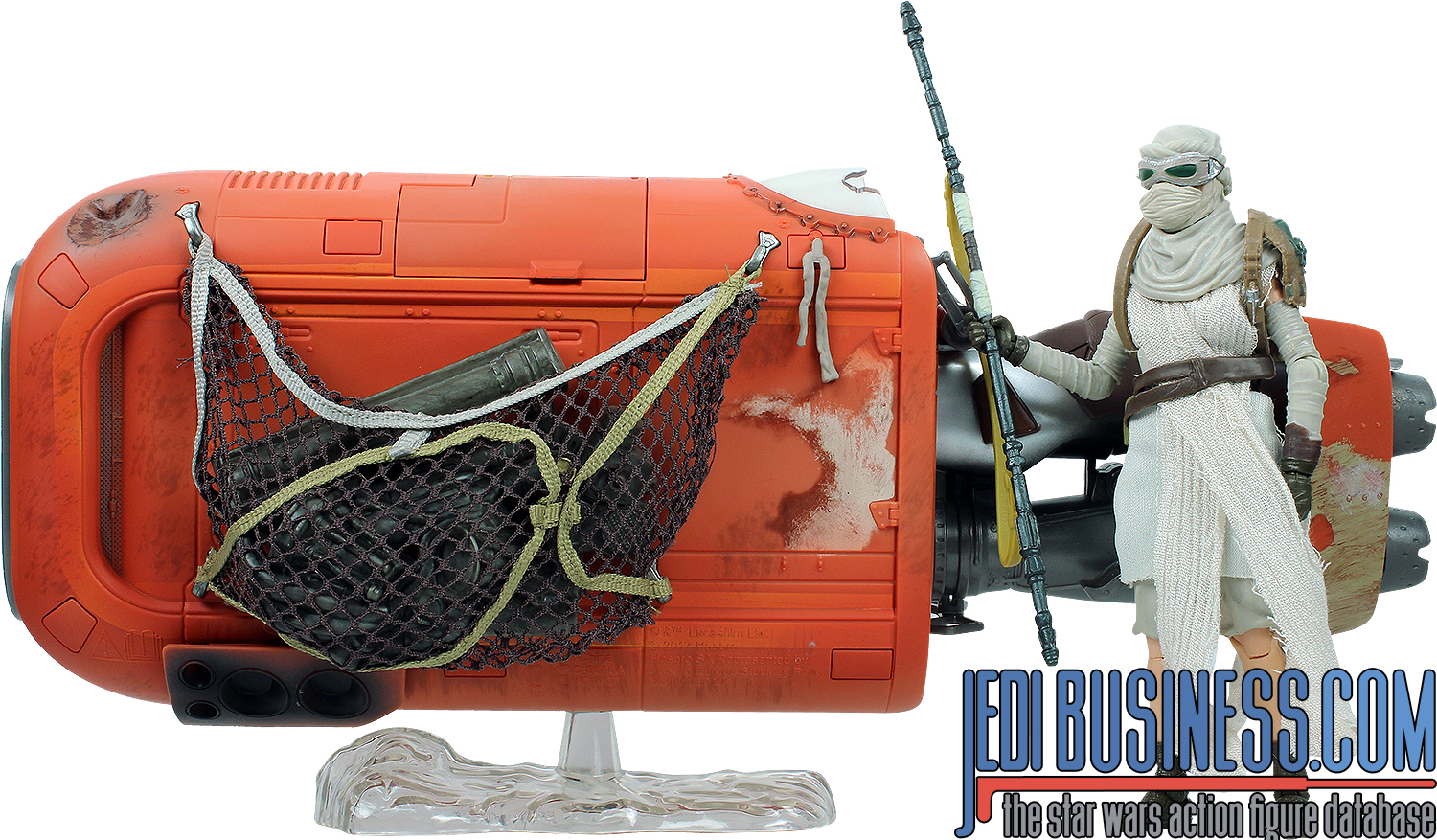 Rey With Rey's Speeder The Black Series