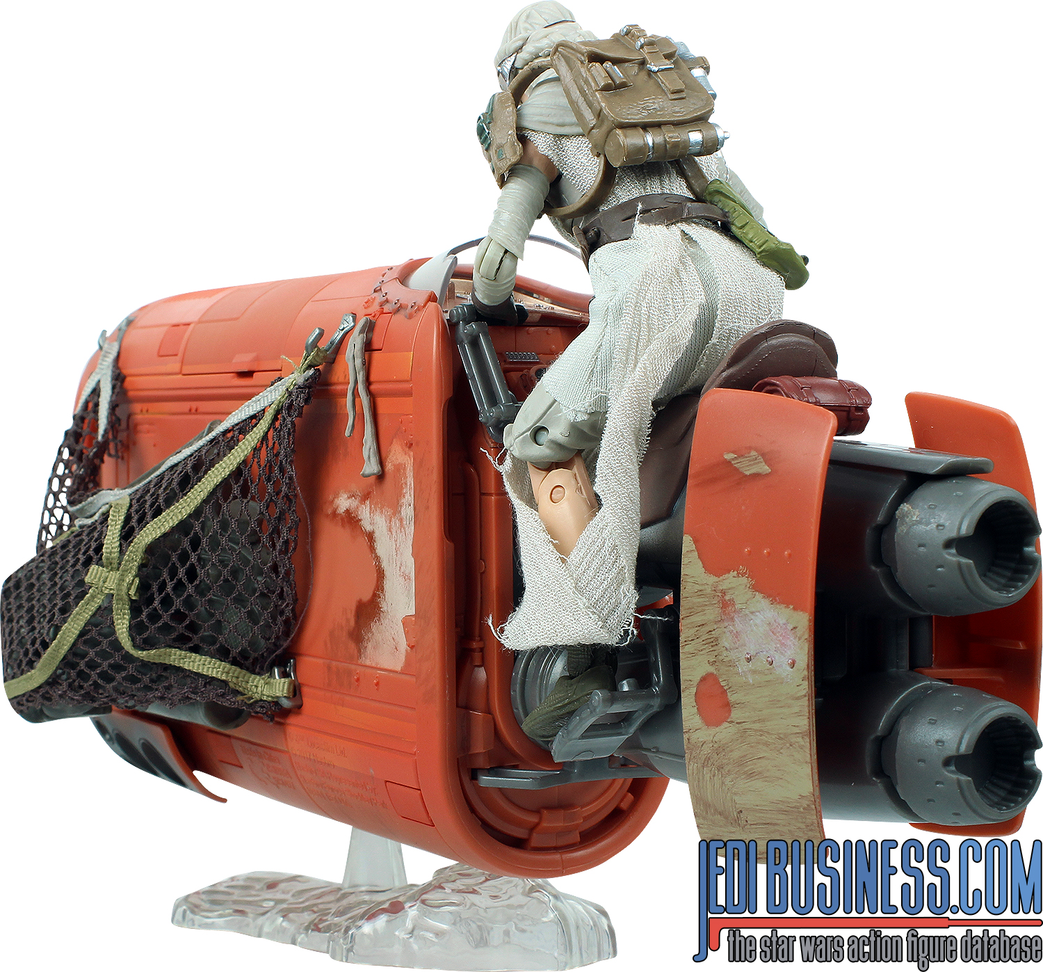 Rey With Rey's Speeder (Jakku)