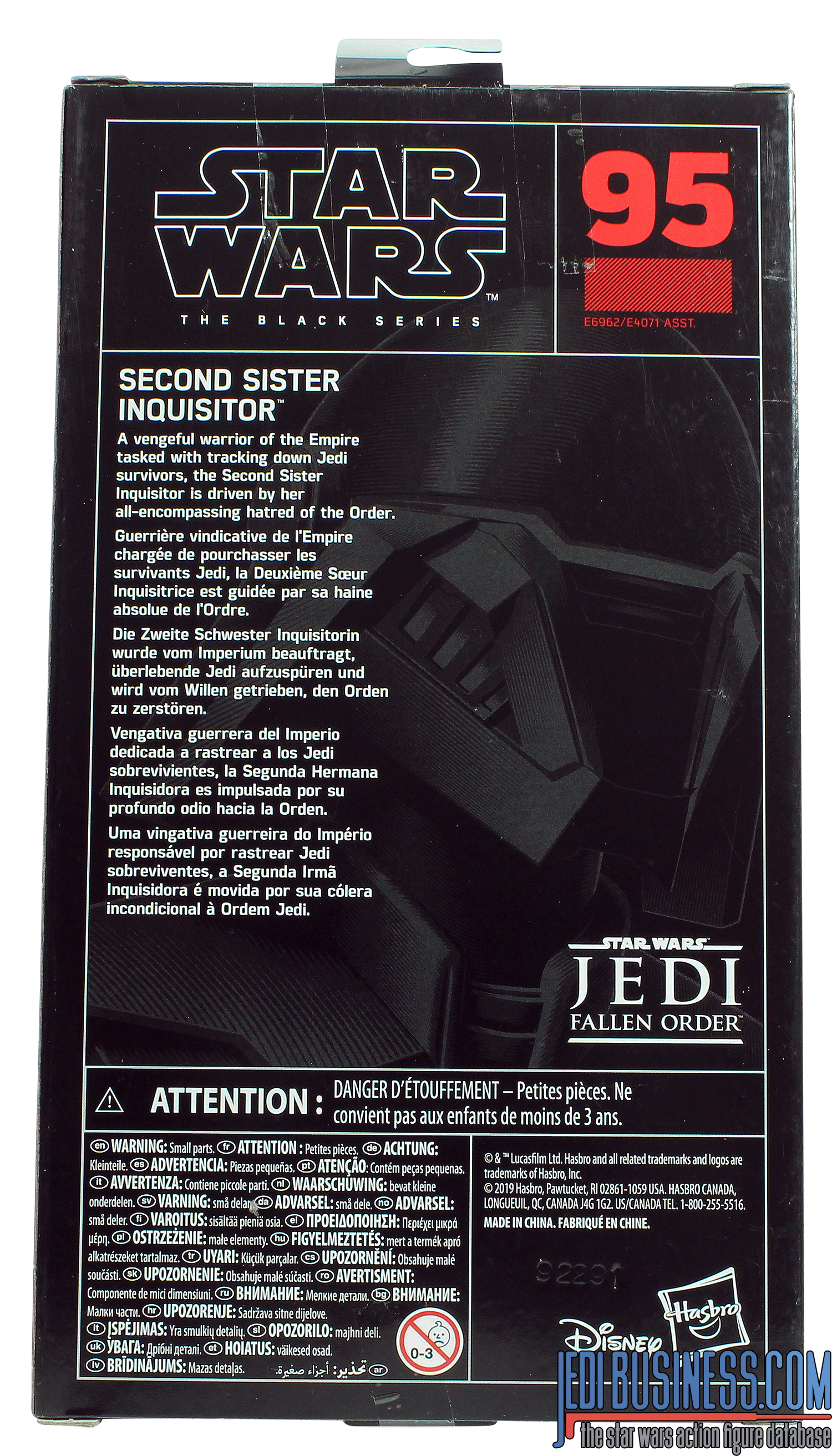 Second Sister Inquisitor Jedi: Fallen Order