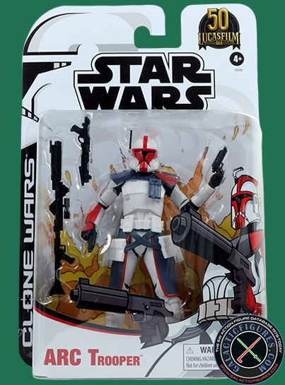 ARC Trooper Captain Clone Wars 2-D Star Wars The Black Series