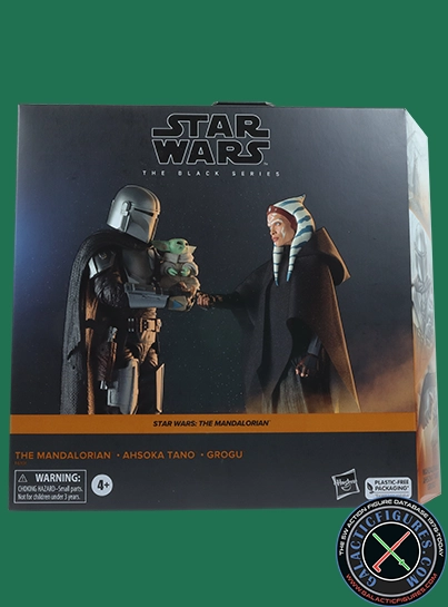 Ahsoka Tano 3-Pack With Din Djarin & Grogu Star Wars The Black Series