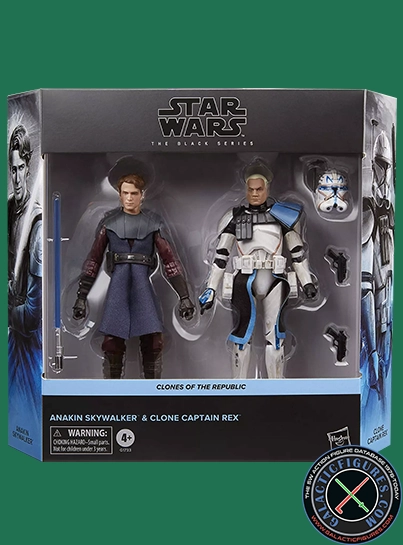 Anakin Skywalker Clones Of The Republic 2-pack #4 Star Wars The Black Series