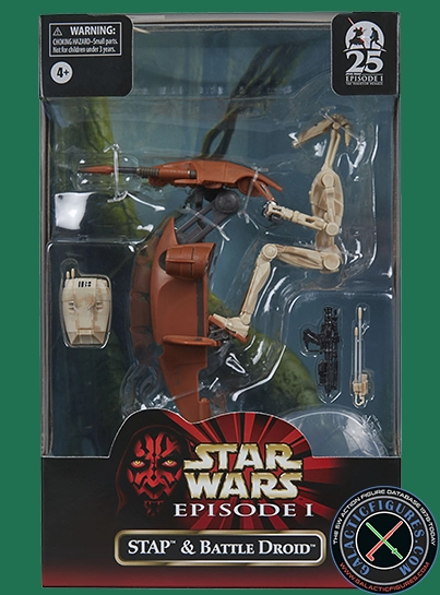 Battle Droid With STAP Vehicle Star Wars The Black Series