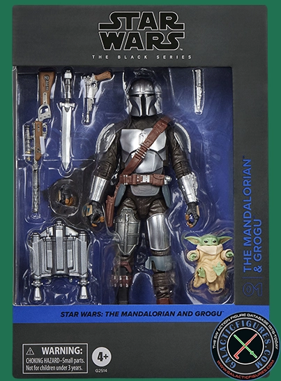 Din Djarin 2-Pack With Din Djarin And Grogu Star Wars The Black Series
