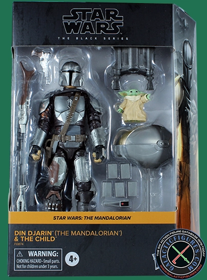 Din Djarin With Child Star Wars The Black Series
