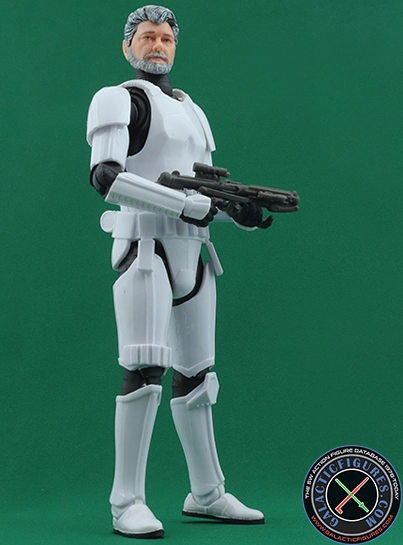 George Lucas In Stormtrooper Disguise Star Wars The Black Series