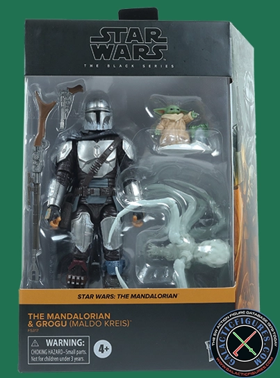 Grogu With Din Djarin/Spider (Maldo Kreis) Star Wars The Black Series