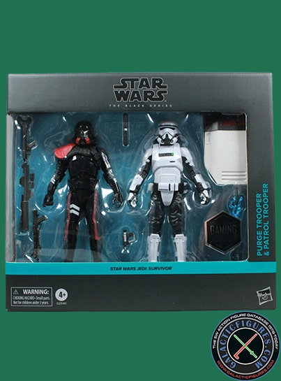 Purge Stormtrooper Jedi: Survivor 2-Pack With Purge Trooper And Patrol Trooper Star Wars The Black Series