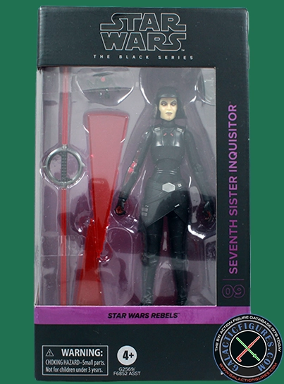 Seventh Sister Inquisitor With ID9 Seeker Droid Star Wars The Black Series