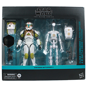  Star Wars: Battlefront 2 2-Pack With Clone Commando & B1 Battle Droid