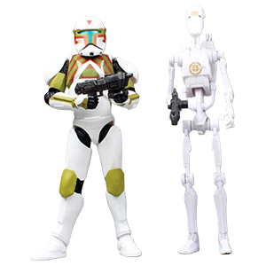  Star Wars: Battlefront 2 2-Pack With Clone Commando & B1 Battle Droid