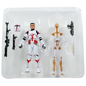  Phase I Assault Trooper With Battle Droid Officer