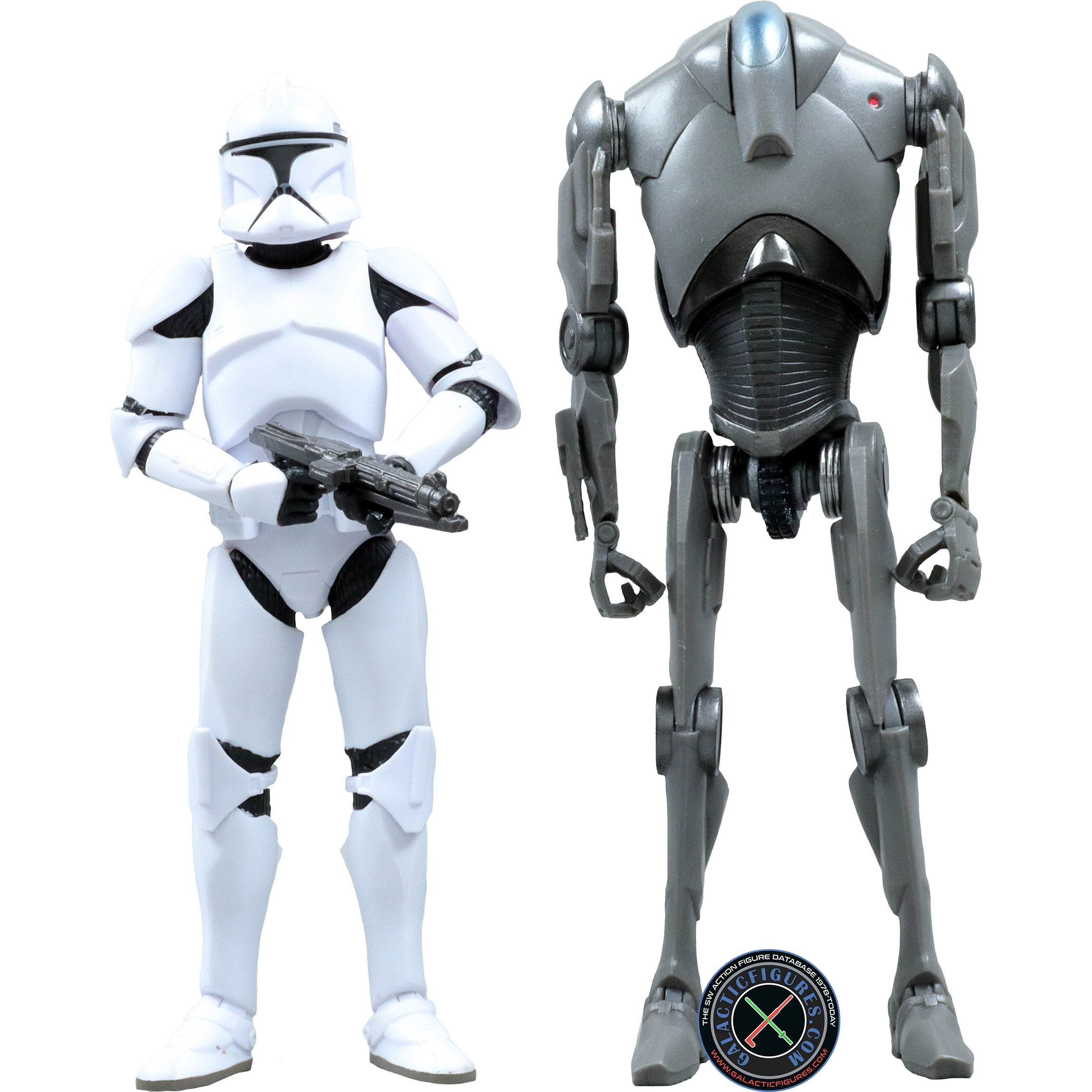 Clone Trooper 2-Pack With Phase 1 Clone Trooper & Super Battle Droid