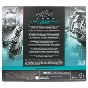 KX Security Droid Enforcer & Droideka 2-Pack