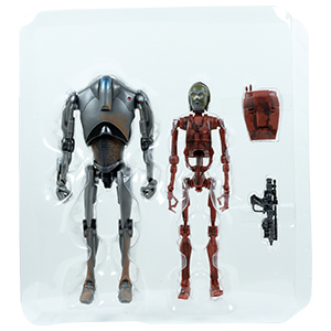 Super Battle Droid 2-Pack With Super Battle Droid & C-3PO Geonosis