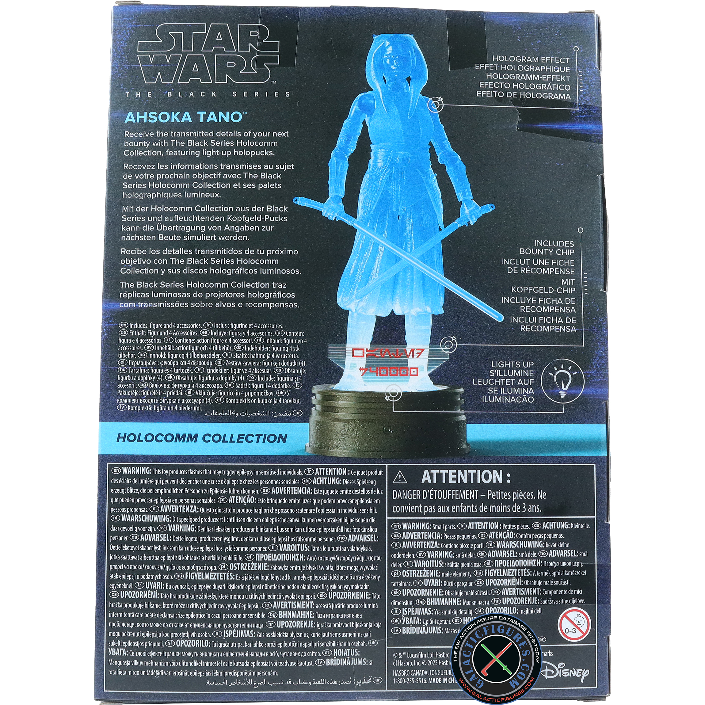Ahsoka Tano Holocomm