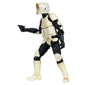 Biker Scout With Speeder Bike And Grogu