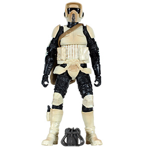 Biker Scout With Speeder Bike And Grogu