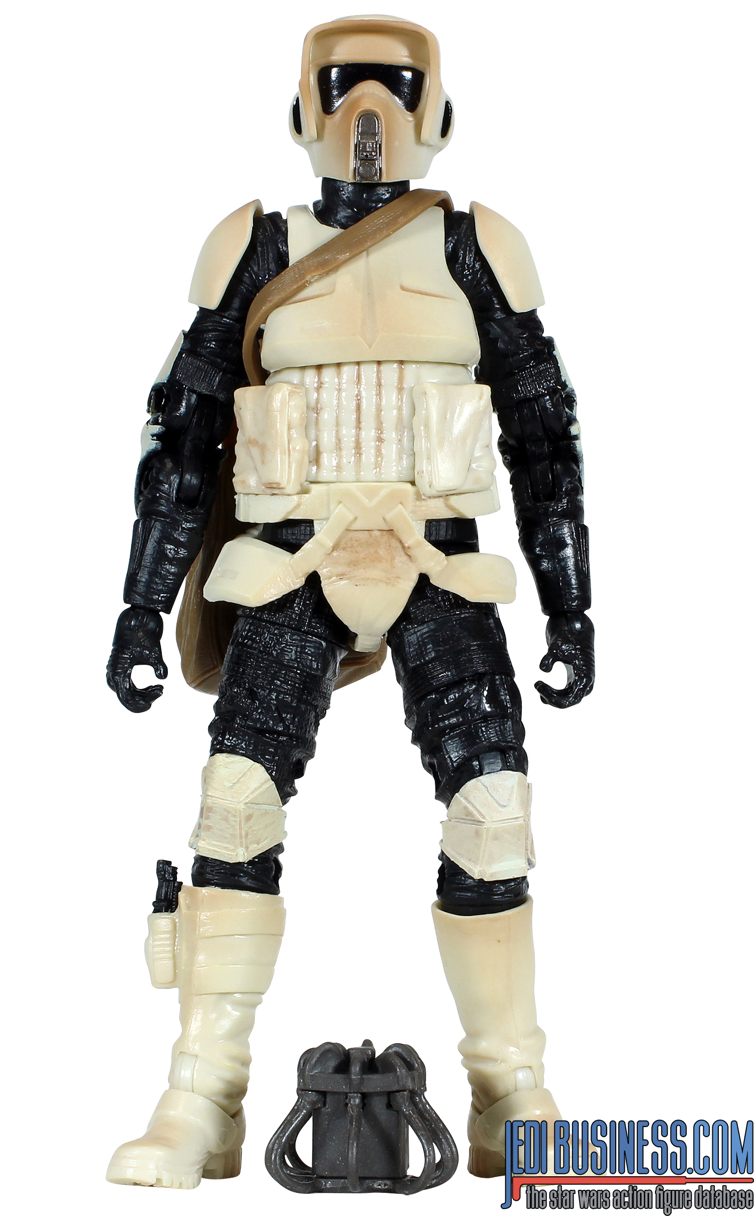 Biker Scout With Speeder Bike And Grogu