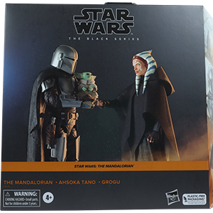 Ahsoka Tano 3-Pack With Din Djarin & Grogu