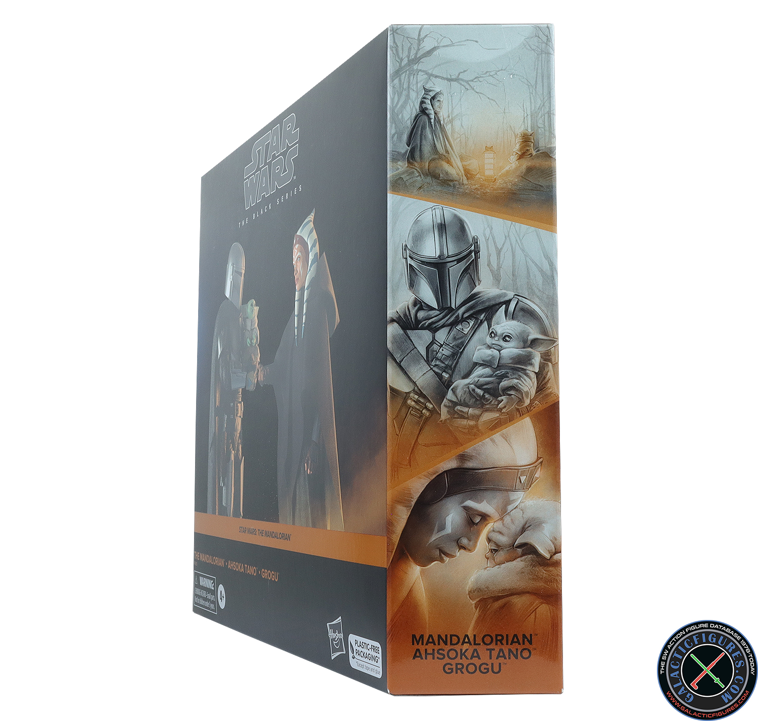 Din Djarin 3-Pack With Ahsoka & Grogu