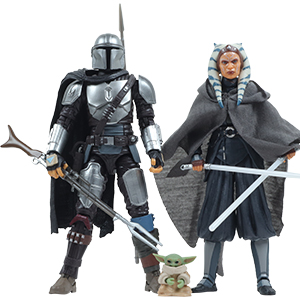 Din Djarin 3-Pack With Ahsoka & Grogu