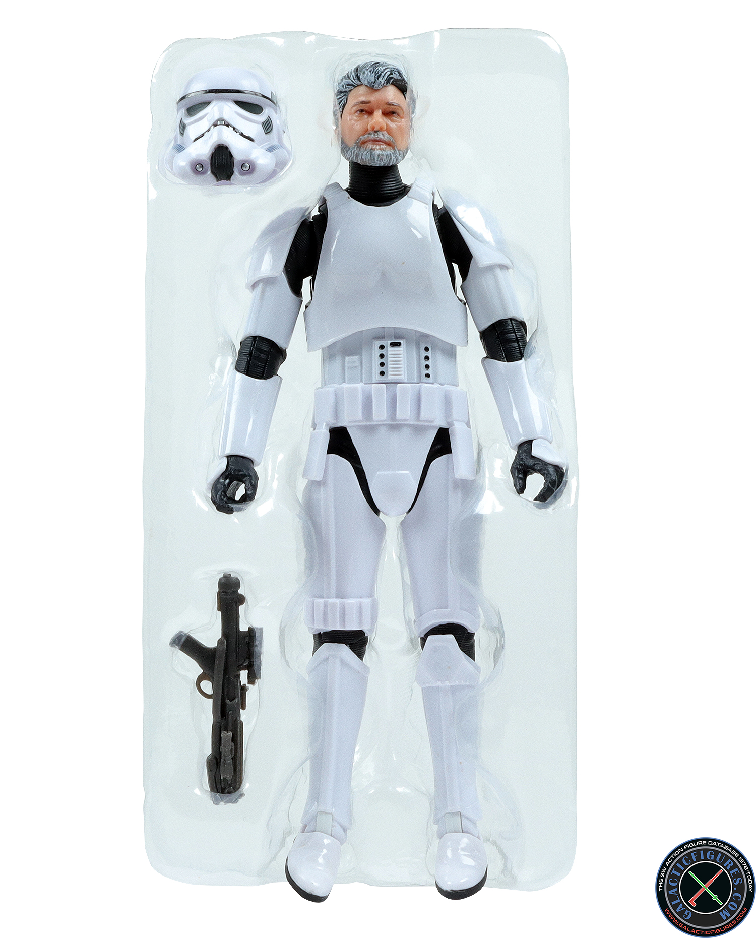 George Lucas In Stormtrooper Disguise