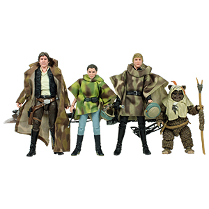 Luke Skywalker Heroes Of Endor 4-Pack