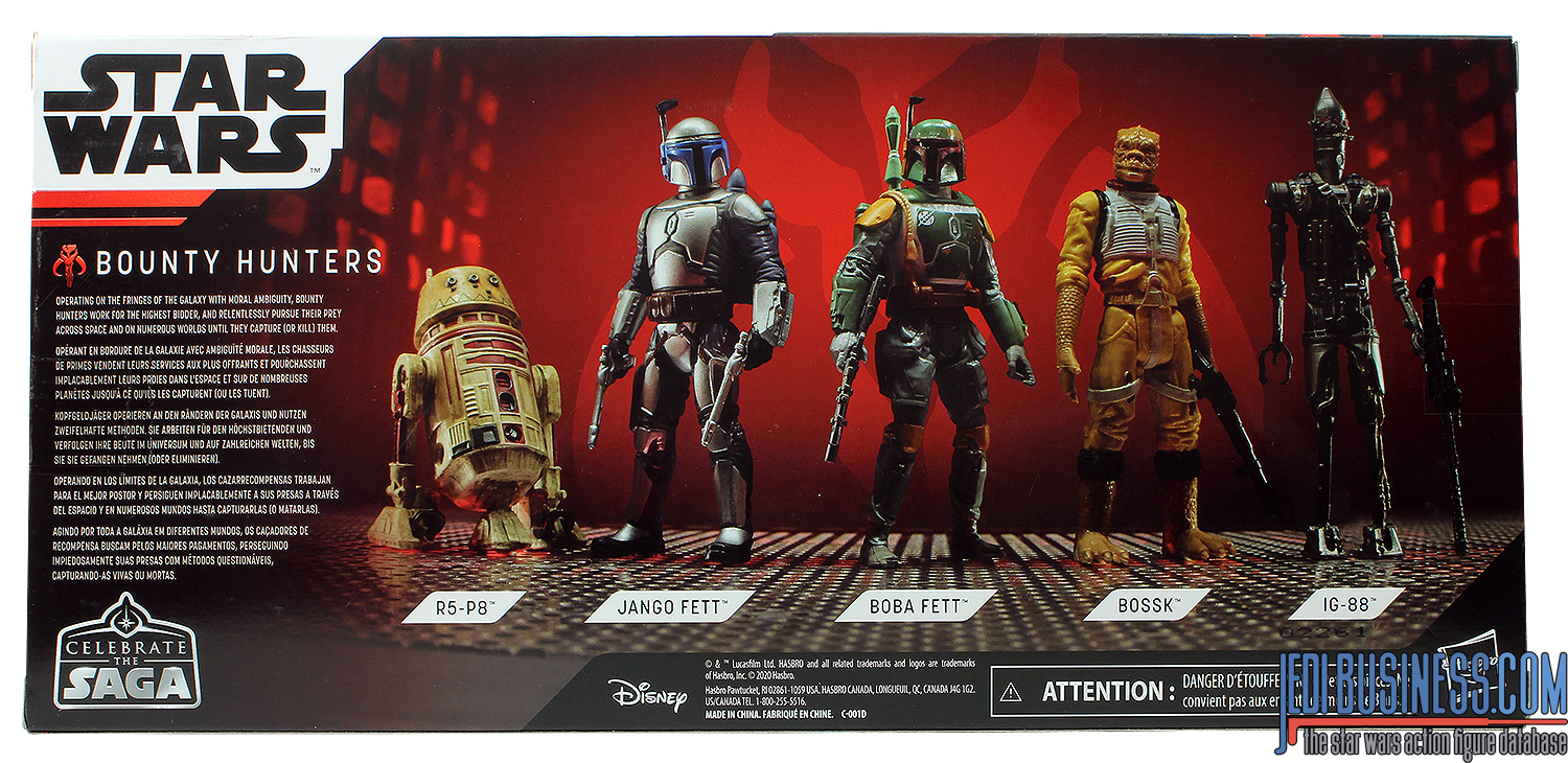 Boba Fett Bounty Hunter 5-Pack