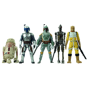 Jango Fett Bounty Hunter 5-Pack