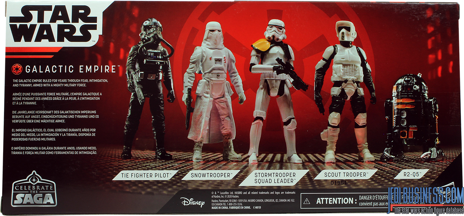 Stormtrooper Squad Leader Galactic Empire 5-Pack